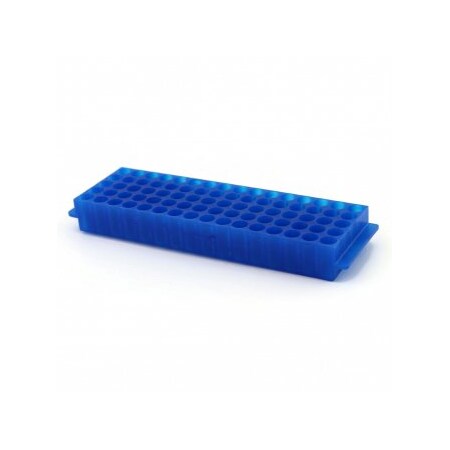 Scientific Specialties Micro-Tube Racks/Plates, Fluorescent Blue, 5/PK 164102